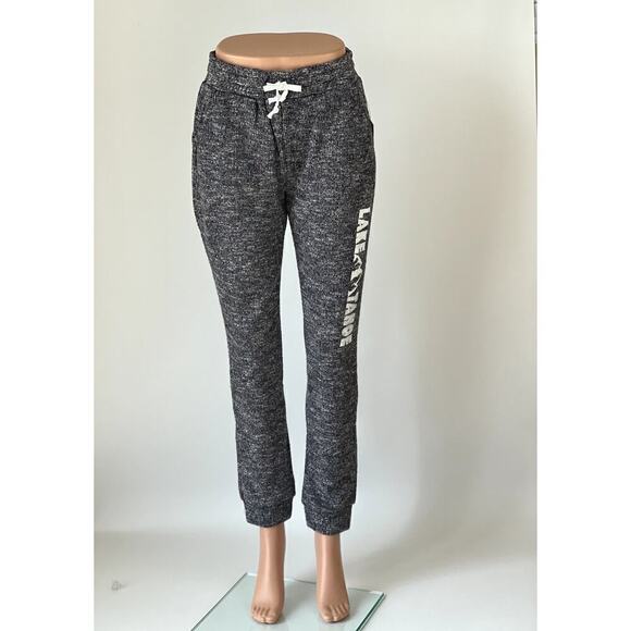 Brushed Rib Lake Tahoe Jogger Pants with Pockets in Heather Blue - Picture 1 of 6